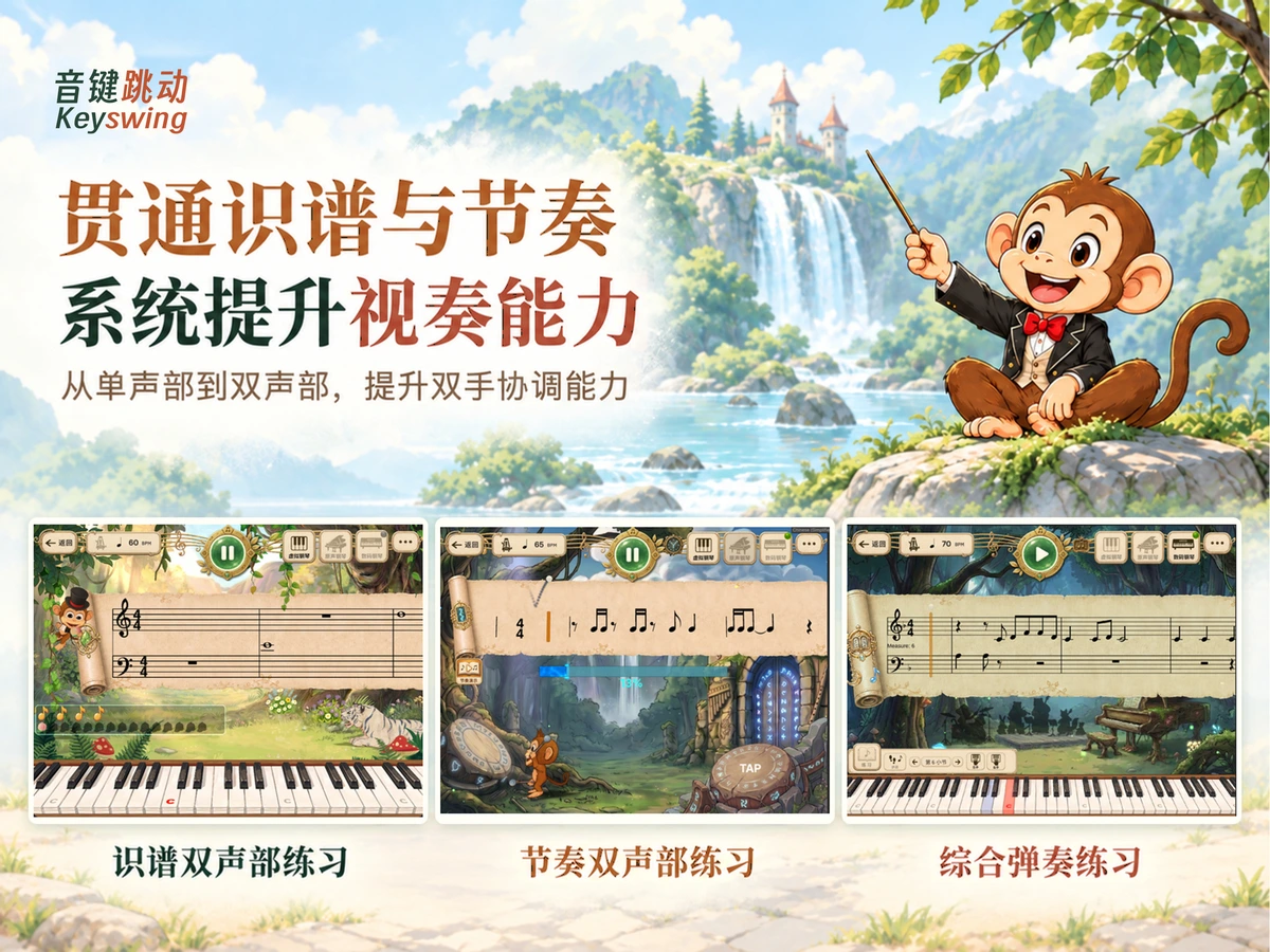识谱、节奏与综合弹奏预览